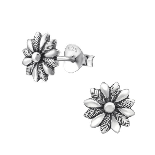 flower ear studs