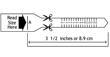 Ring Size Chart Letters Uk